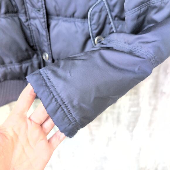 Brenntano Bomber Puffer Jacket Navy Women's Medium - Picture 2 of 9